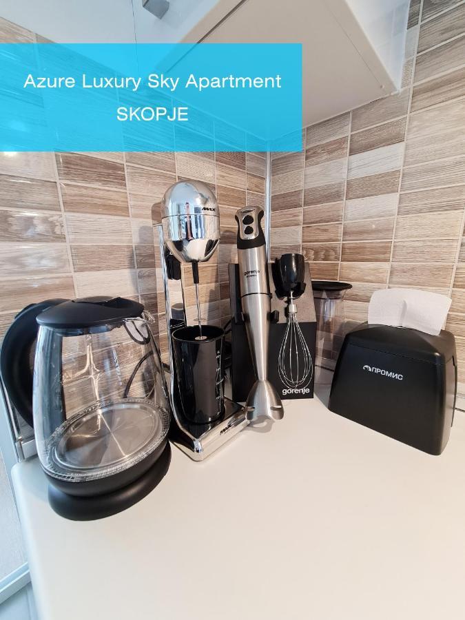 Azure Luxury Sky Apartment Skopje Eksteriør bilde