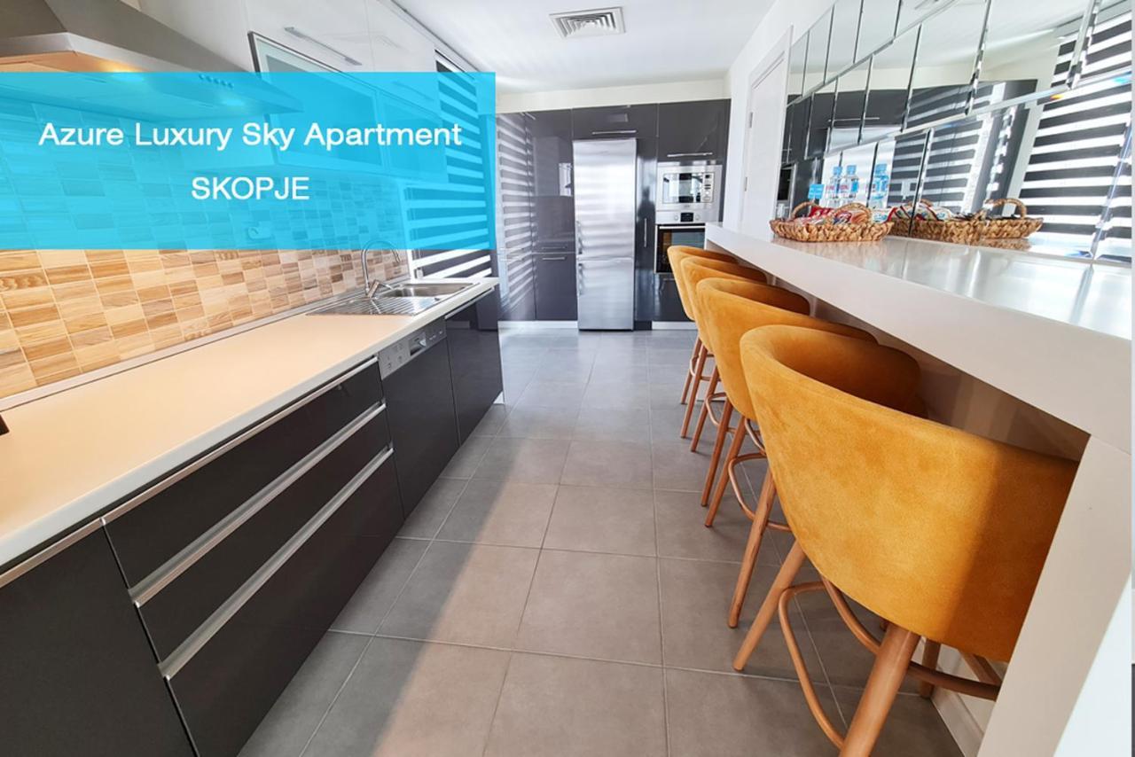 Azure Luxury Sky Apartment Skopje Eksteriør bilde