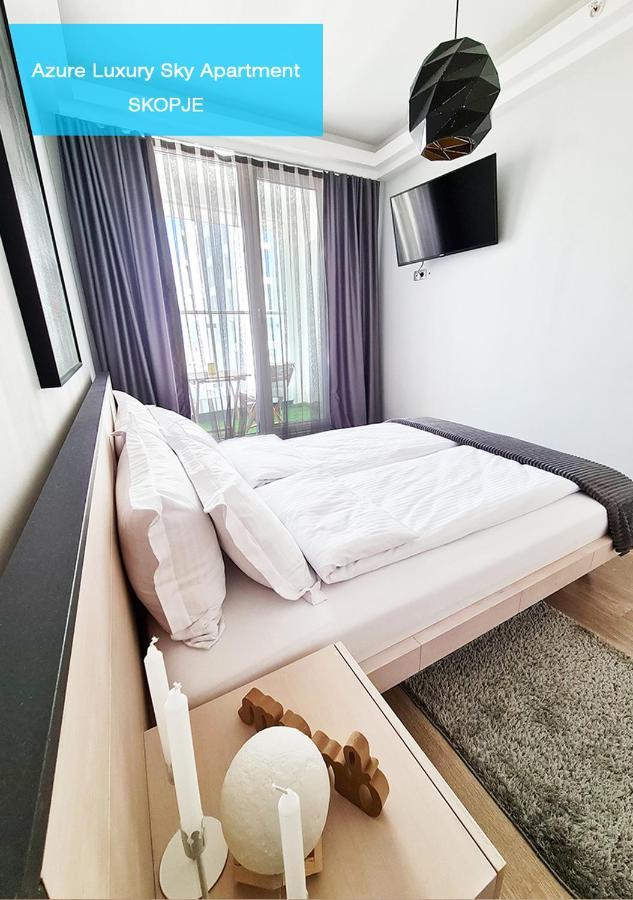 Azure Luxury Sky Apartment Skopje Eksteriør bilde