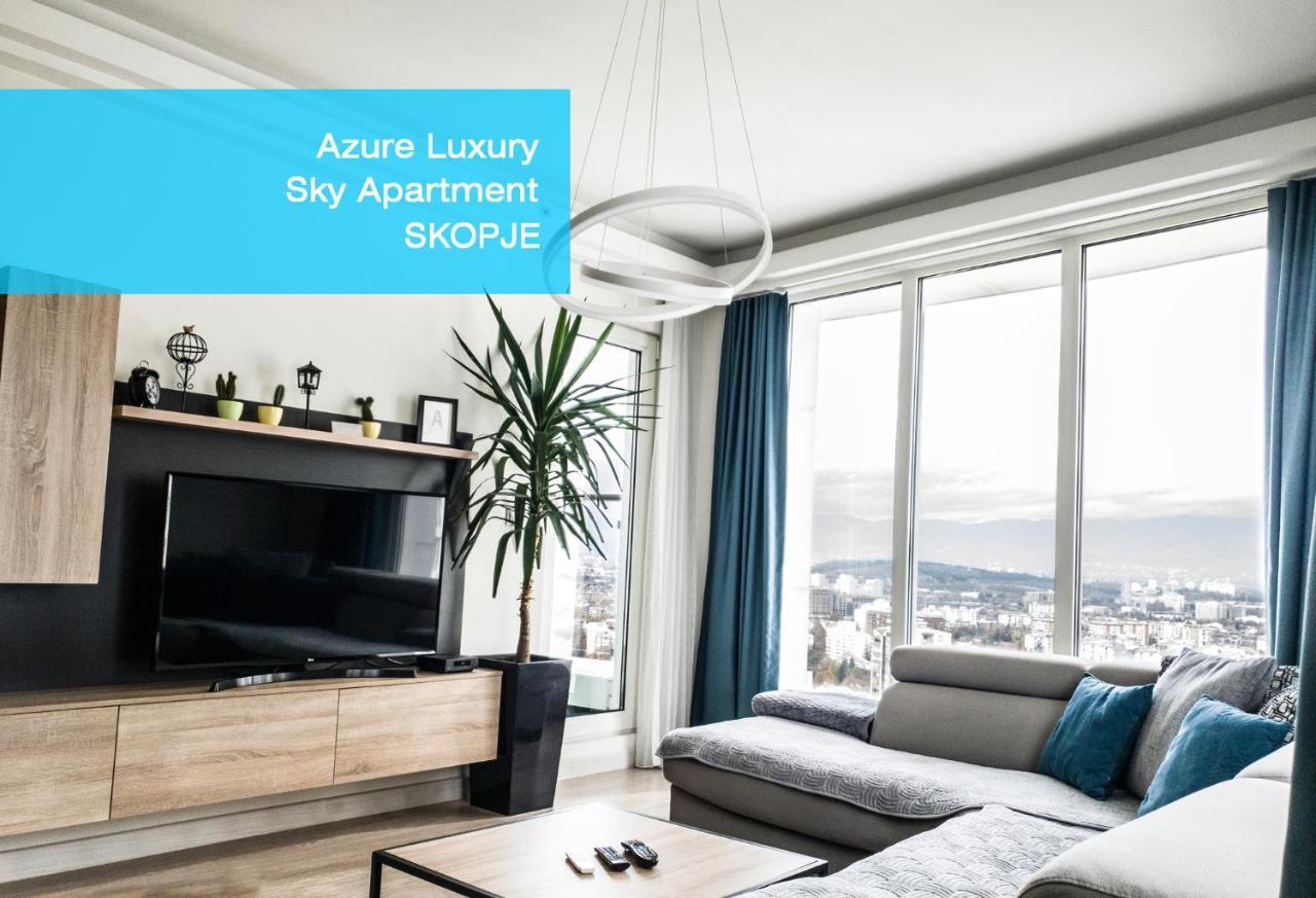Azure Luxury Sky Apartment Skopje Eksteriør bilde