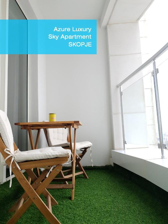 Azure Luxury Sky Apartment Skopje Eksteriør bilde