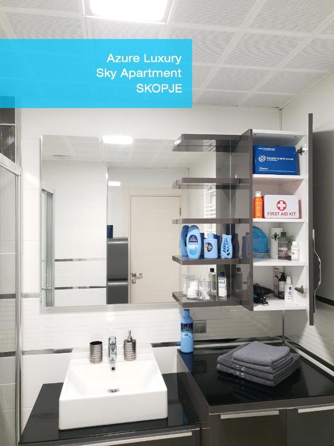 Azure Luxury Sky Apartment Skopje Eksteriør bilde