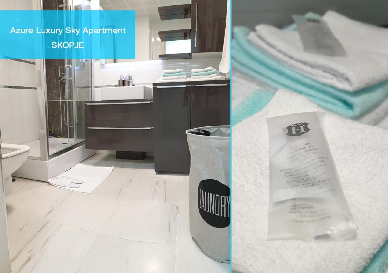 Azure Luxury Sky Apartment Skopje Eksteriør bilde